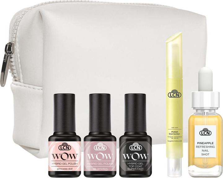 LCN Startset WOW - Hybrid Gel Polish (Gel-Effekt Nagellack)