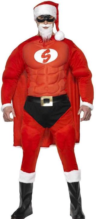 Produktbild Smiffys Super Fit Santa (M)
