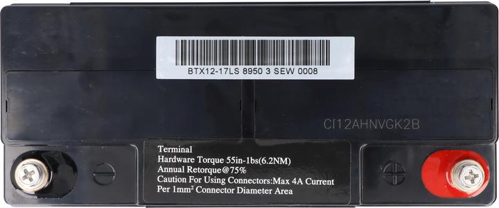 Produktbild Wing BTX12-17LS 12V 17Ah high rate hochstromfähig Bleiakku AGM Blei Gel Akku (17 Ah, 12 V)