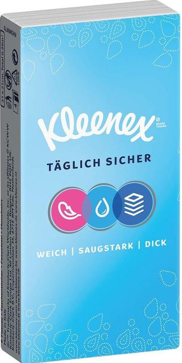 Actual product image Kleenex Taschentücher Täglich sicher
