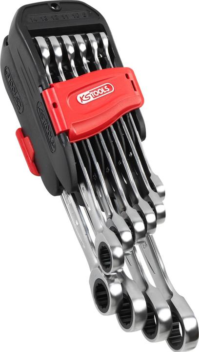 Produktbild KS Tools GEARplus 10-tlg. Ratschenringmaulschlüssel-Satz (19 mm)