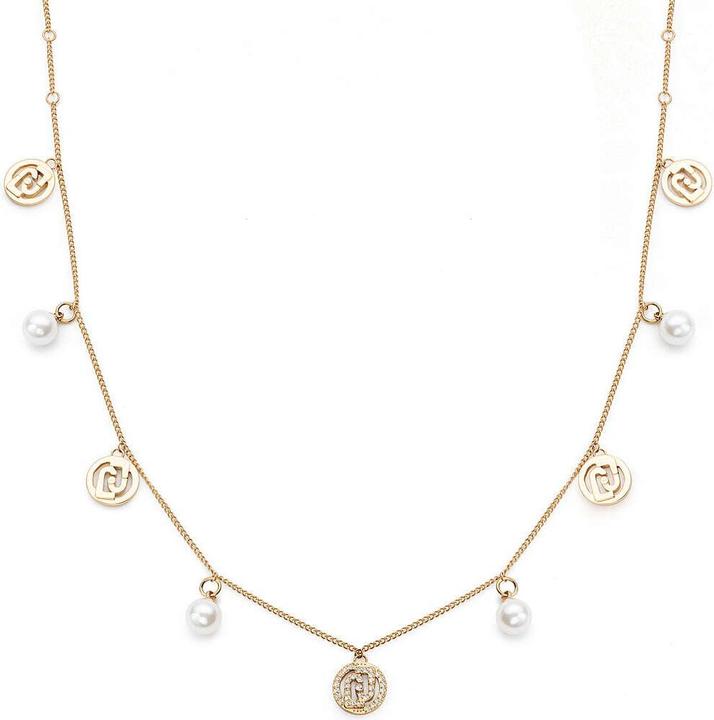 Image du produit Liu Jo Beau collier-choker plaqué or avec logos Fashion LJ2096
