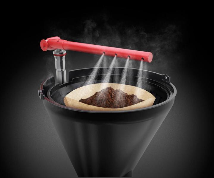 Produktbild Russell Hobbs 22610-56 Textures Plus Glas-Kaffeemaschiene Weiss
