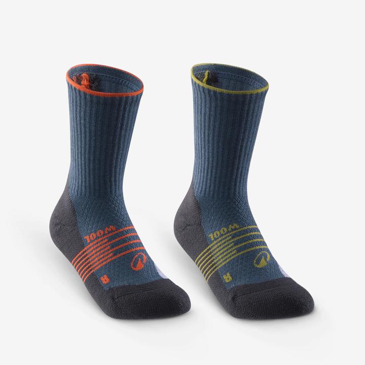Produktbild Quechua Wandersocken Kinder niedrig - Hike 900 blau (27 - 30)