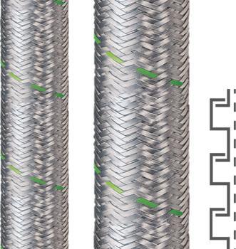 Actual product image Flexa Metal protection hose (Cable conduit, 34 cm)