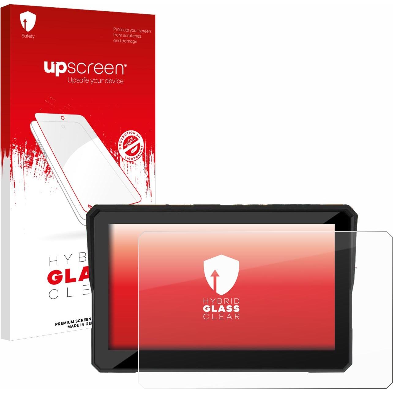 upscreen, Fahrzeug Navigation Zubehör, Schutzglas Schutzfolie Displayschutz Display Schutz Glas Folie klar