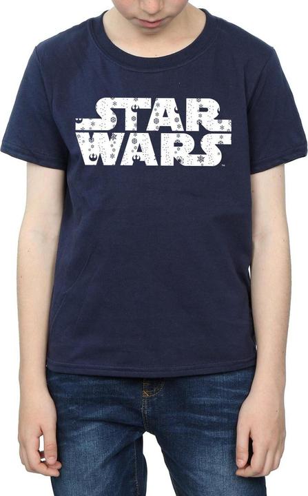 Produktbild Star Wars Christmas Logo TShirt Jungen (128)