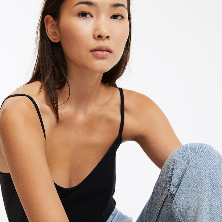 Produktbild La Redoute Collections Top mit schmalen Trägern (XL)