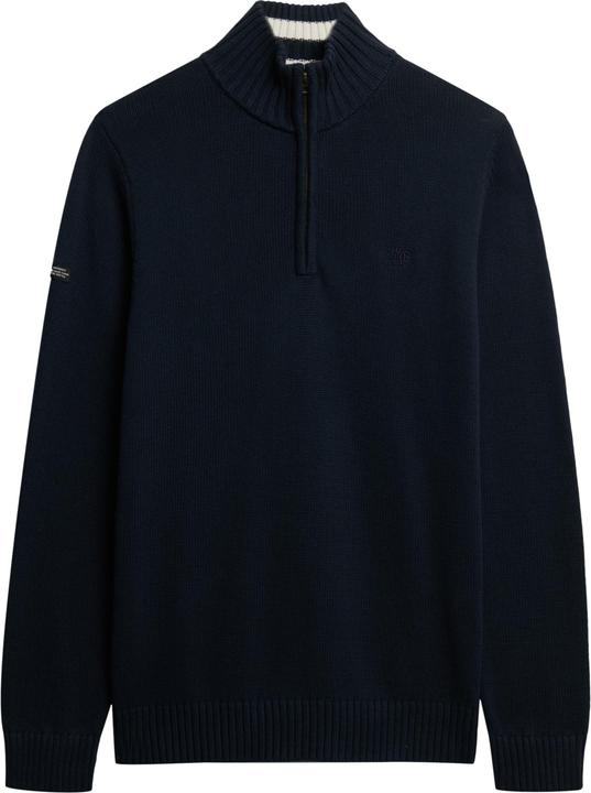 Produktbild Superdry Strickpullover aus Baumwolle mit halbem Reissverschluss (XL)