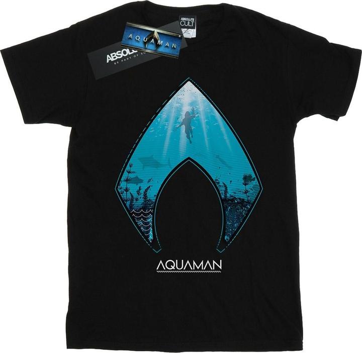 Aquaman Ozean Logo TShirt (L)