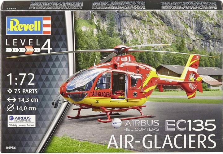 Image du produit Revell 64986 EC-135 Air Glaciers Heli