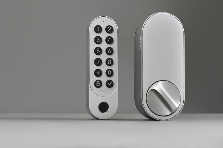 Immagine prodotto Aqara Smart Lock U200 Argento, EL-D02E (Impronta, Combinazione numerica elettronica, Bluetooth, Chiave, Scheda chiave, Smartphone)