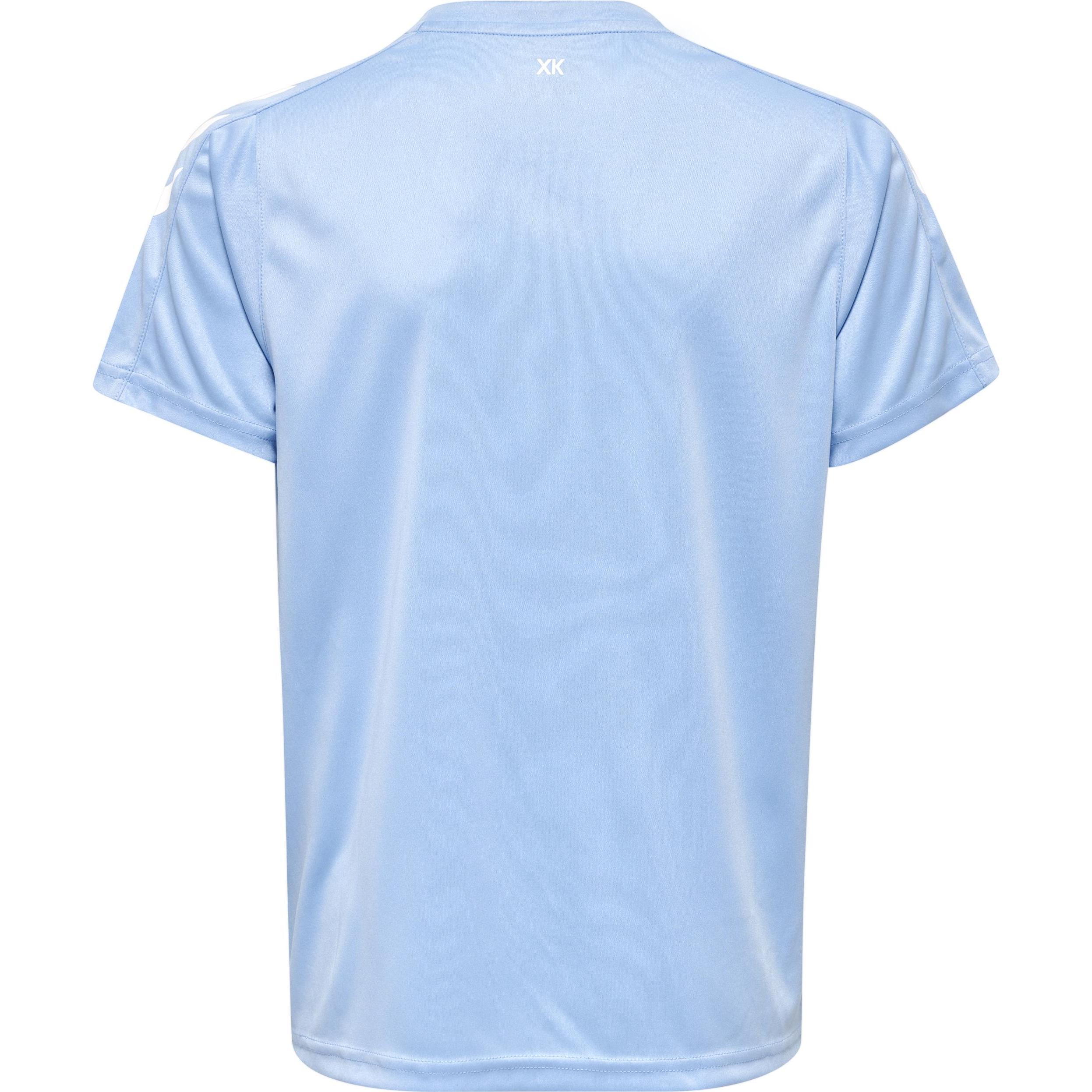 Thumbnail - hummel, Unisex, Sportshirt, Core Xk Poly Jersey S/S Kids (152), Blau, 152