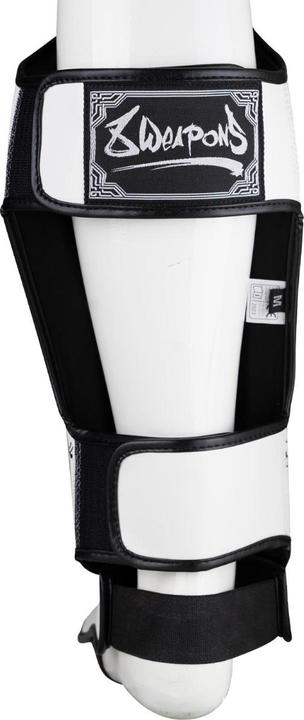 Actual product image 8Weapons 8 WEAPONS Shin Guards - Sak Yant Tigers white M (M)