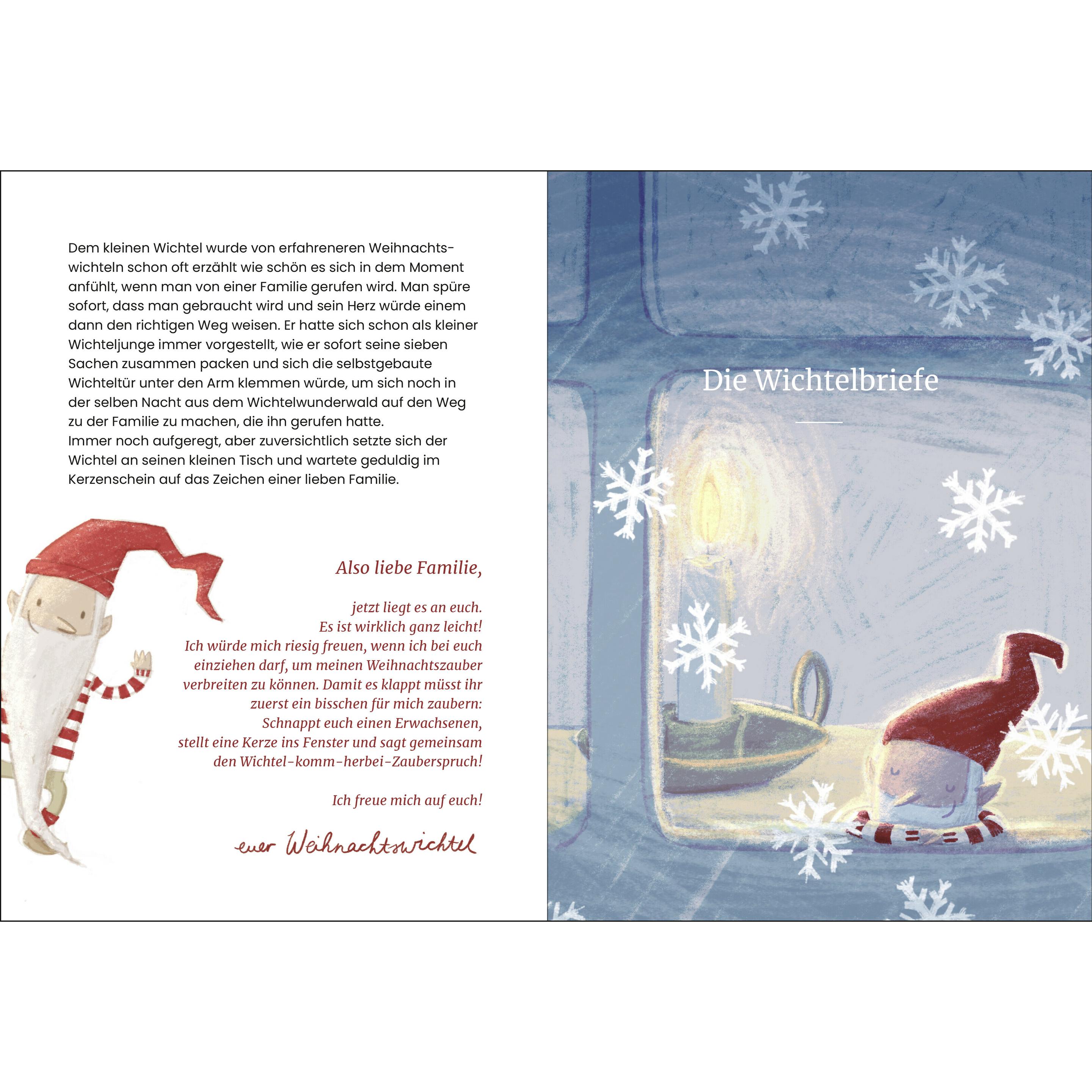 Thumbnail - Die magische Wichteltür. Ein geheimnisvoller Gast zur Weihnachtszeit, Kinderbücher von Lena Weddeling
