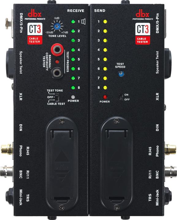 Immagine prodotto Dbx CT-3 Tester di cavi (Tester di cavi audio)