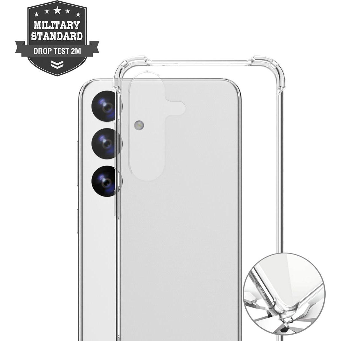 Thumbnail - 4smarts Hybrid Case Ibiza (Samsung Galaxy S24+), Smartphone Hülle, Transparent