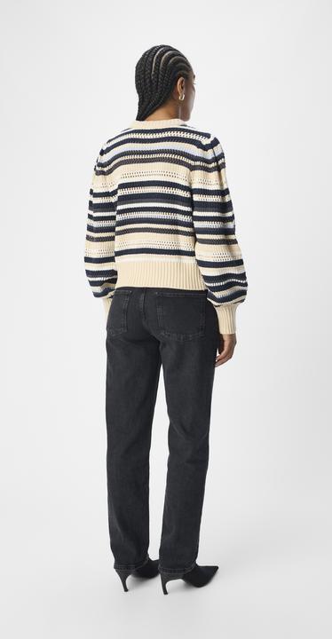Produktbild Object Gestreifter Pullover (M)