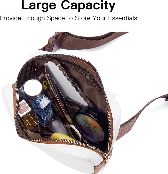 Produktbild Only-Bags.Store Gürteltasche, PU-Leder Crossbody Tasche Umhängetasche