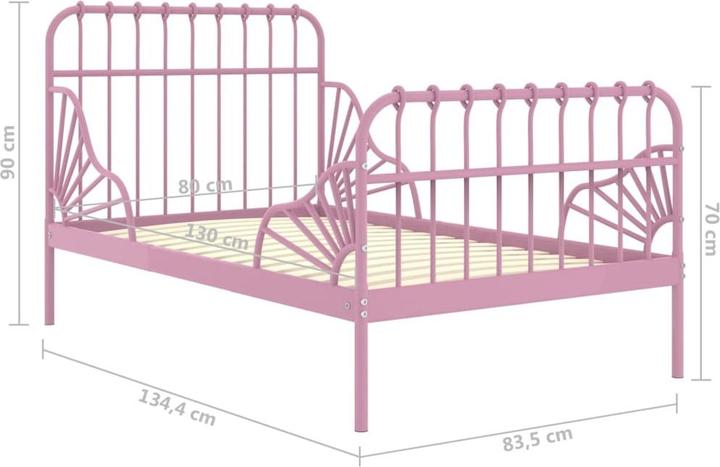 Produktbild vidaXL Ausziehbett (80 x 200 cm)