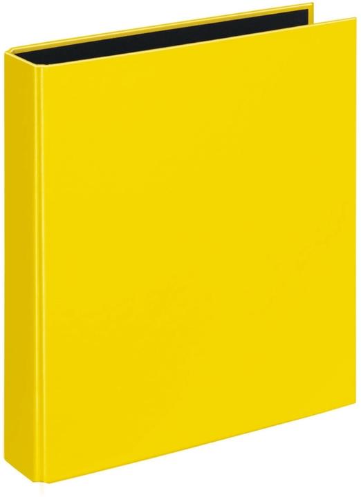 Actual product image Veloflex Ring binder VELOCOLOR®, 2-D ring mechanism, A5, 200 x 230 mm, yellow (A5, 33 mm, 1 Piece)