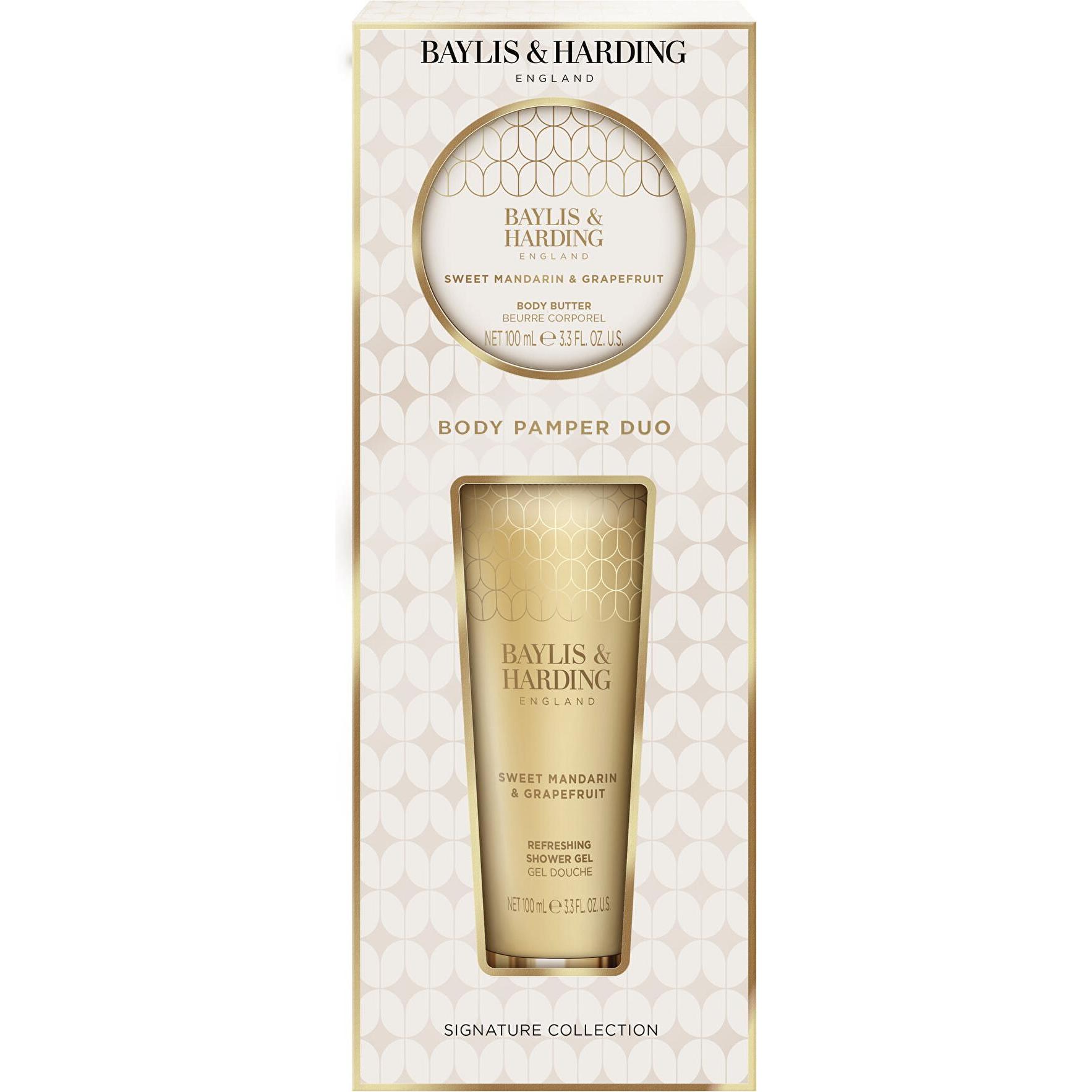 Baylis & Harding, Set regalo bellezza, Geschenkset Mandarin & Grapefruit Set 2-tlg