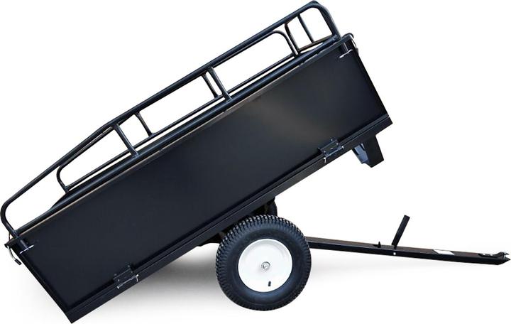 Produktbild Wiltec Kippanhänger (Rasentraktor, Traktorzubehör)