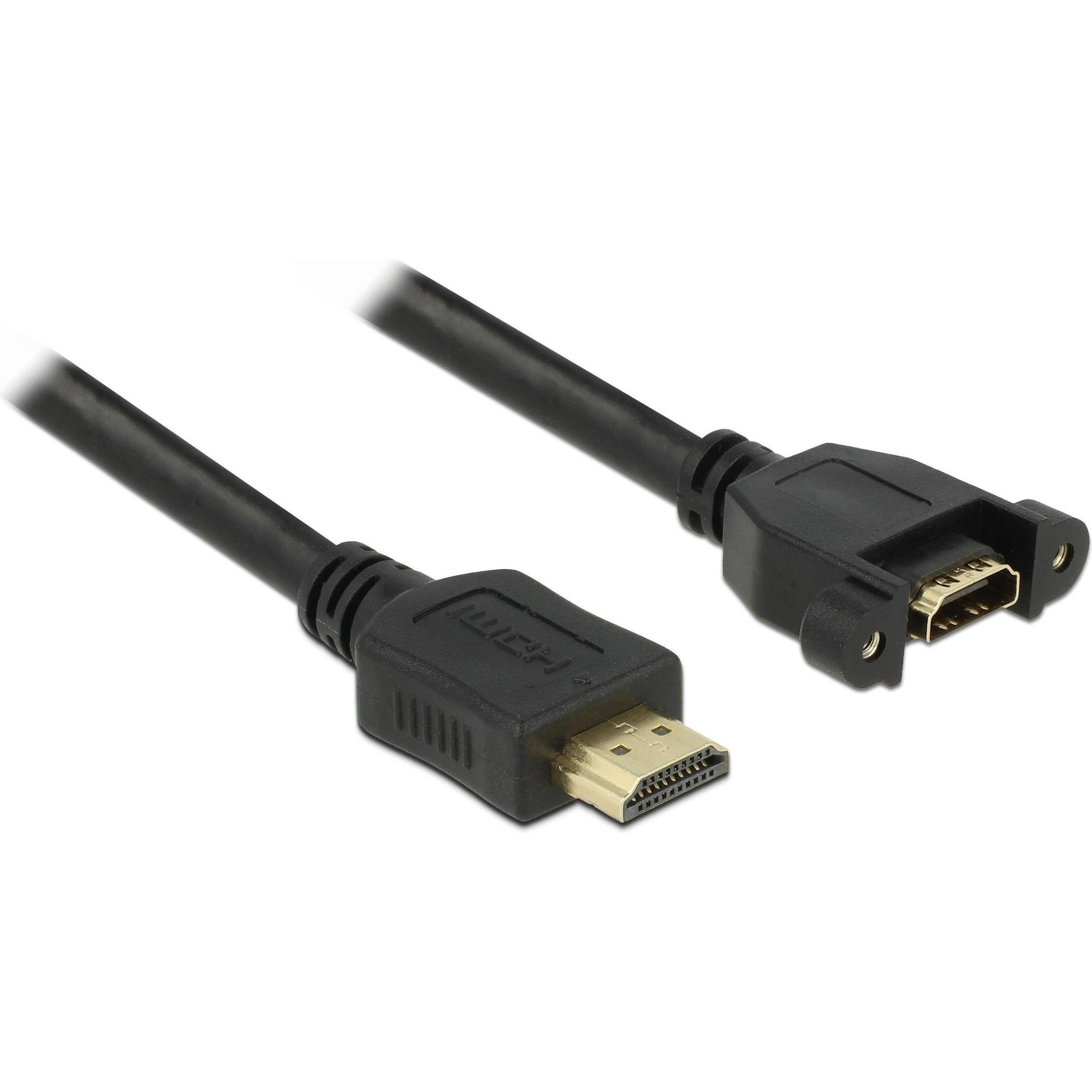 Thumbnail - Delock HDMI (Typ A) — HDMI (Typ A) (2 m, HDMI), Video Kabel