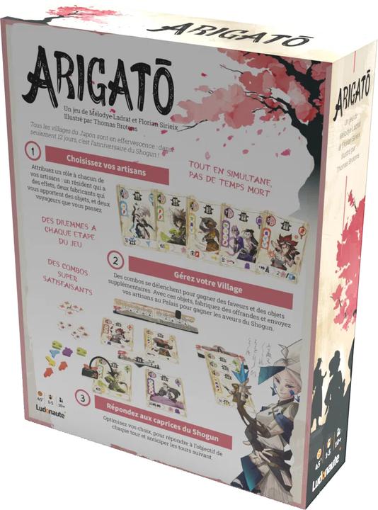 Immagine prodotto Ludonaute Arigato (Francese, 1 - 5 Giocatori)