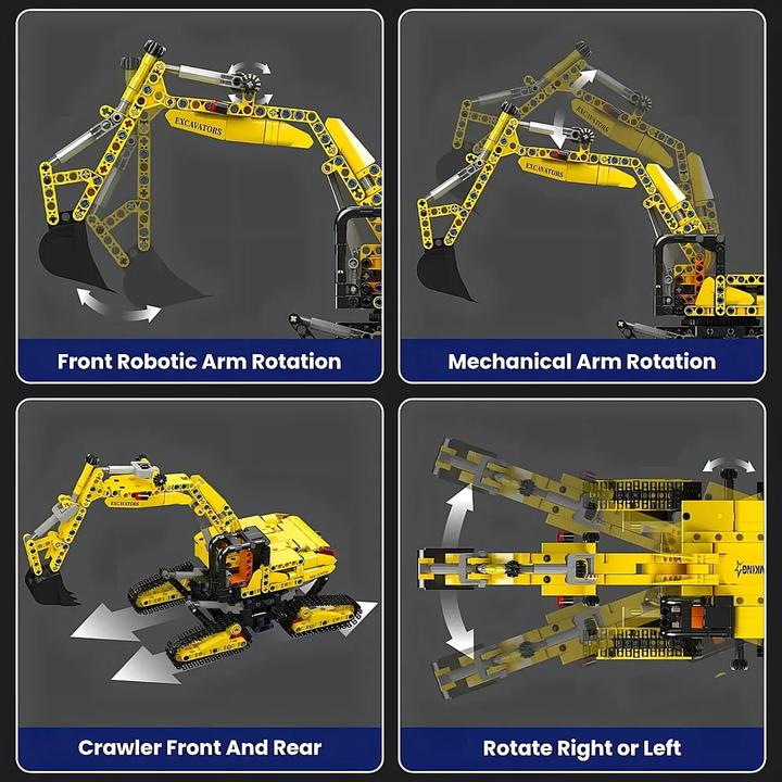Image du produit Mould King Raupenbagger SFINX