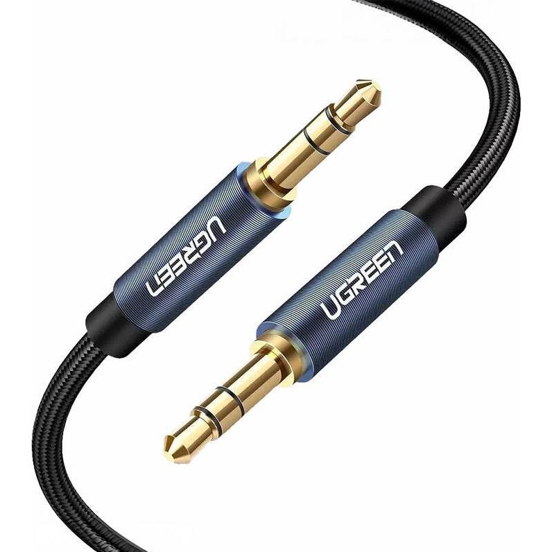 Ugreen AV122 Mini jack cable 3.5mm AUX 5m (blue) (5 m), Audio Kabel