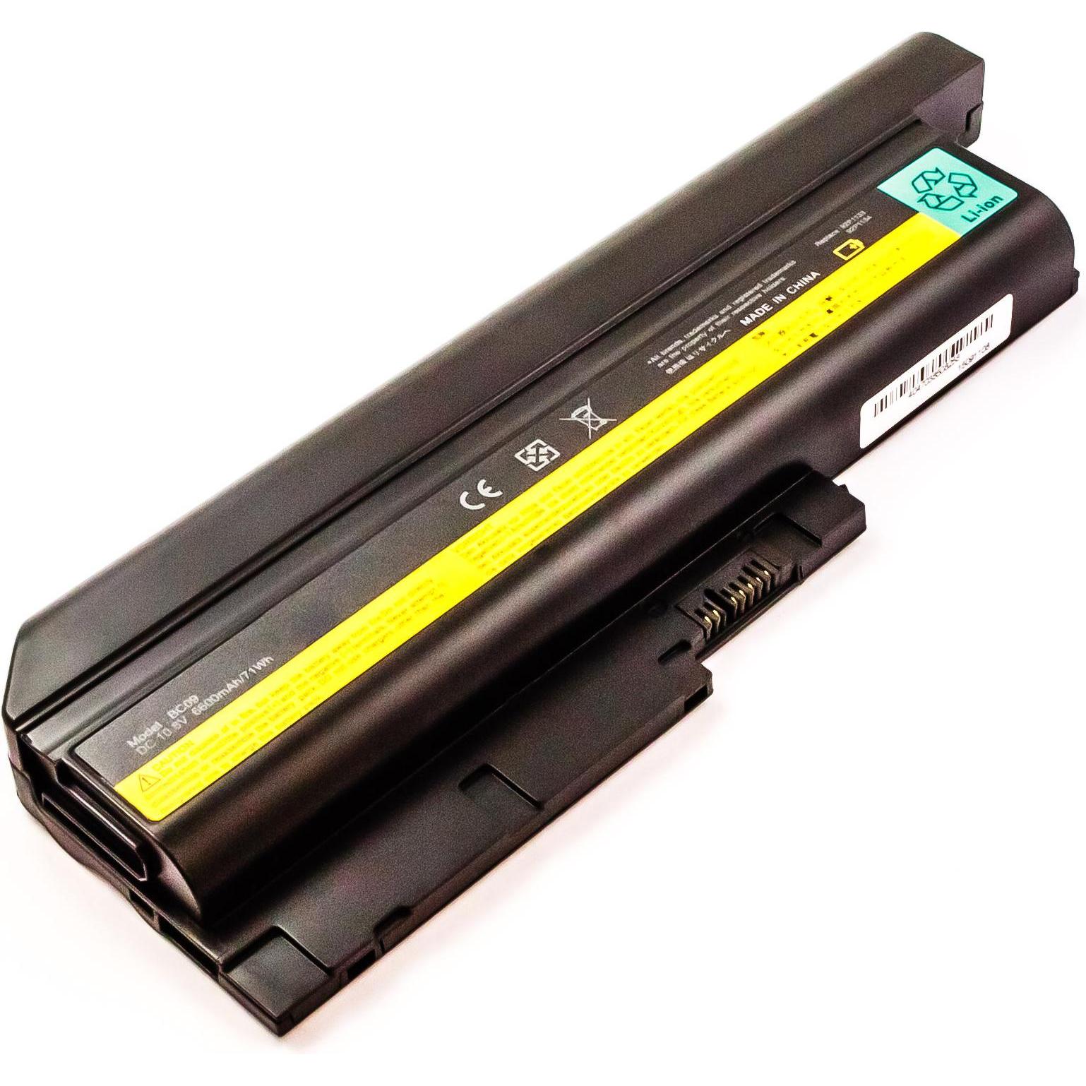 AGI 115687 - Batterie/Akku - Lenovo - Thinkpad SL300 (6600 mAh), Notebook Akku, Schwarz