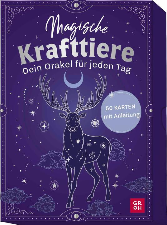 Magische Krafttiere - Dein Orakel für jeden Tag (Allemand, Maison d'édition Groh, 2023)