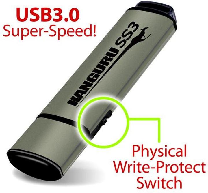 Actual product image iStorage 32GB Kanguru SS3 USB3 (32 GB, USB-A)