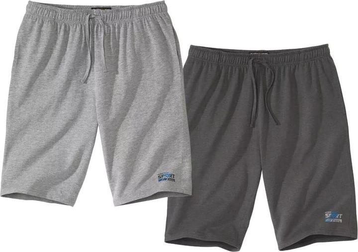 Produktbild Atlas For Men 2erPack Bermudas aus Jersey