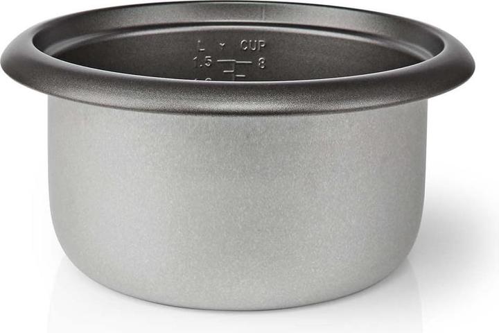 Produktbild Nedis Reiskocher - Antihaft-Beschichtung - Herausnehmbare Schüssel - Automatische Abschaltung - E