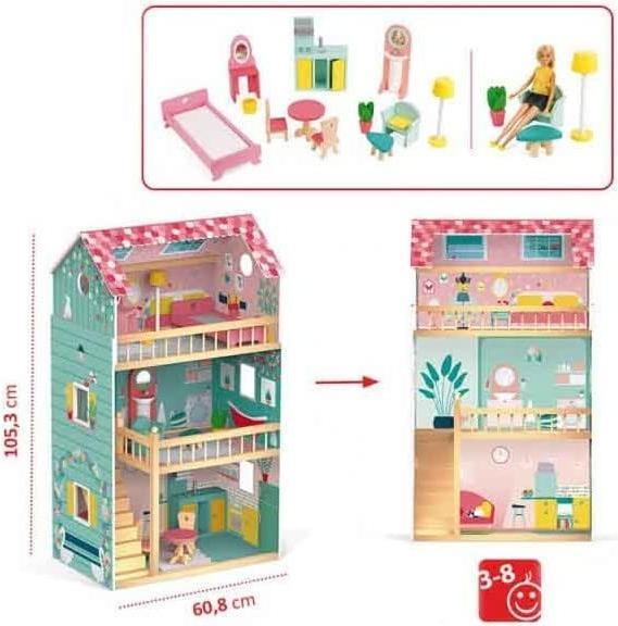 Produktbild Janod Puppenhaus Maxi Happy Day