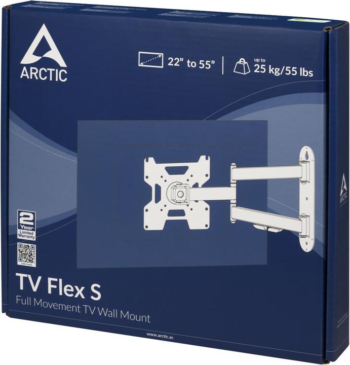 Image du produit Arctic TV Flex S (Mur, 55", 25 kg)