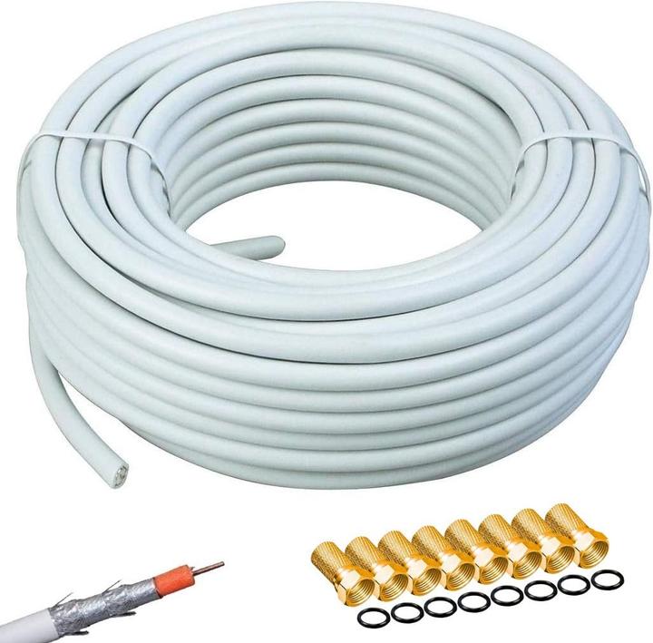 Produktbild Opticum Satellitenanlage mit Quad LNB und Zubehör-Set