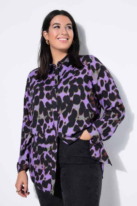 Produktbild Studio Untold Hemdbluse, Boxy Shape, Color-Leo (44)