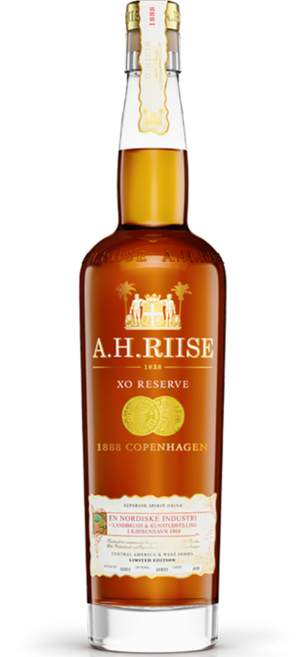 Actual product image A.H.Riise 1888 Copenhagen Gold Medal Rum (1 x 70 cl)
