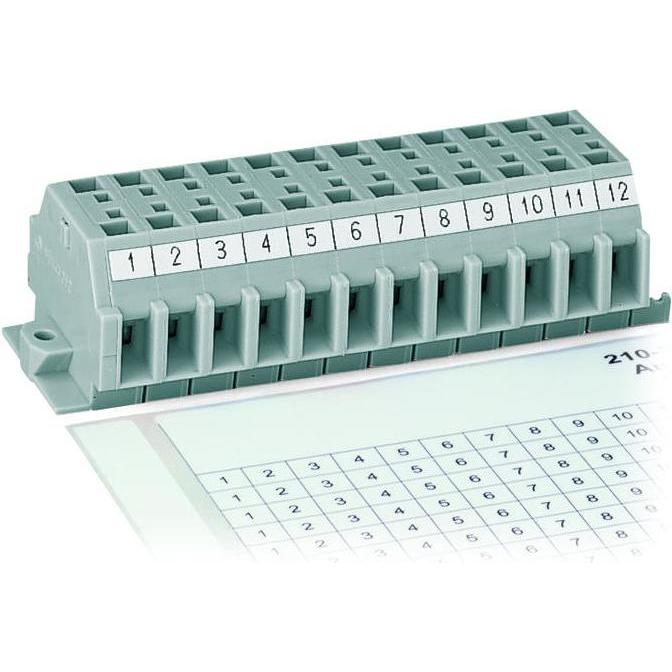 Wago, Kabelverbindung Zubehör, 210-333 LASERETIKETTEN 6X182MM DIN A4 BO