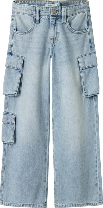 Actual product image Name it NKFBELLA WIDE CARGO JEANS 8772-BE NOOS (164)