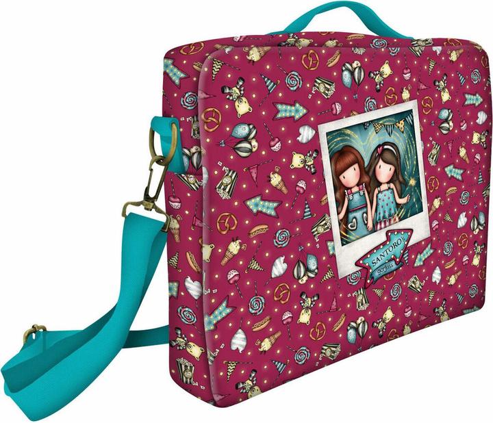Immagine prodotto Gorjuss Laptoptasche Fireworks 14,1" Granatrot (37.5 x 29.5 x 6 cm) (14.10")
