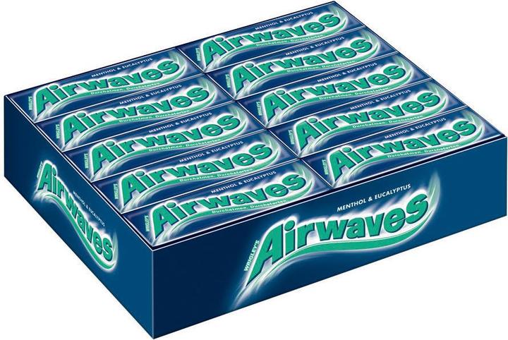 Produktbild Airwaves Menthol & Eukalyptus (30 Stk., 420 g)