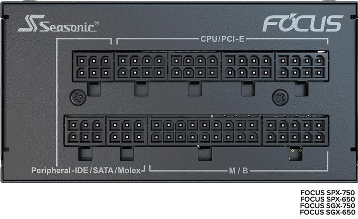 Actual product image Seasonic Focus SGX 2021 (650 W)