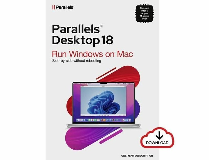 Produktbild Parallels Desktop 18 (1 User, 1 Geräte/User, 12 Monate)