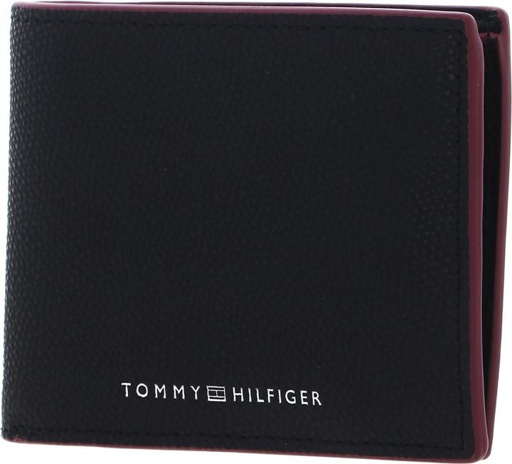 Actual product image Tommy Hilfiger TH Struc Leather Mini CC Wallet