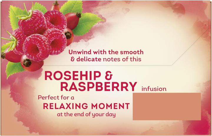 Actual product image Lipton Roseship & Raspberry (60 g)