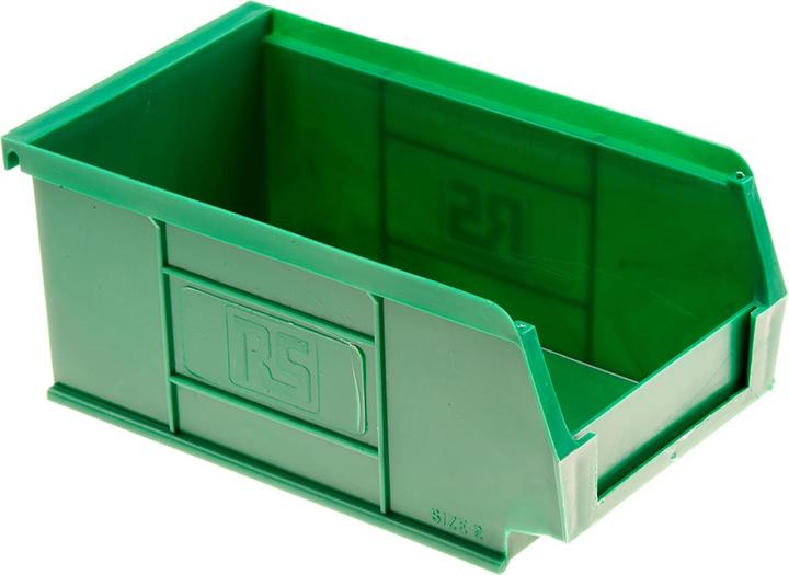 Produktbild RS PRO Stapelkästen grün 101x167x76mm